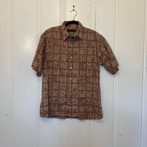 Tori Richards Mens Mediun Tropical Shirt